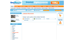 Desktop Screenshot of lidzbark-warminski.euromazury.pl