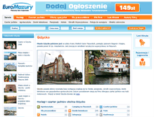 Tablet Screenshot of gizycko.euromazury.pl
