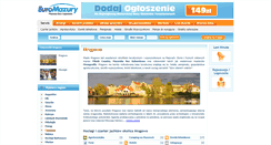 Desktop Screenshot of mragowo.euromazury.pl