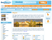 Tablet Screenshot of mragowo.euromazury.pl