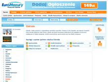 Tablet Screenshot of ostroda.euromazury.pl